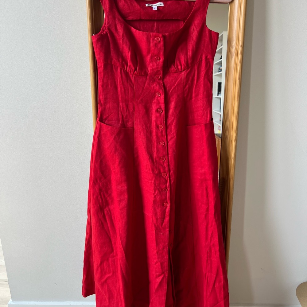 Reformation Linen Dress